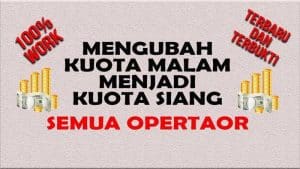 Cara Memindahkan Kuota Malam Ke Siang 24 Jam Telkomsel