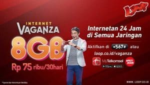 Cara Daftar Paket Internet Vaganza Telkomsel