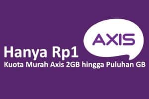 Kode Rahasia AXIS Paket Murah