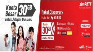 Paket Telkomsel Murah 1 Bulan