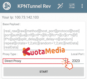 Ubah Kuota MAXStream Dengan KPN Tunnel 12