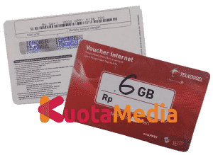 Voucher Fisik Paket Data Telkomsel