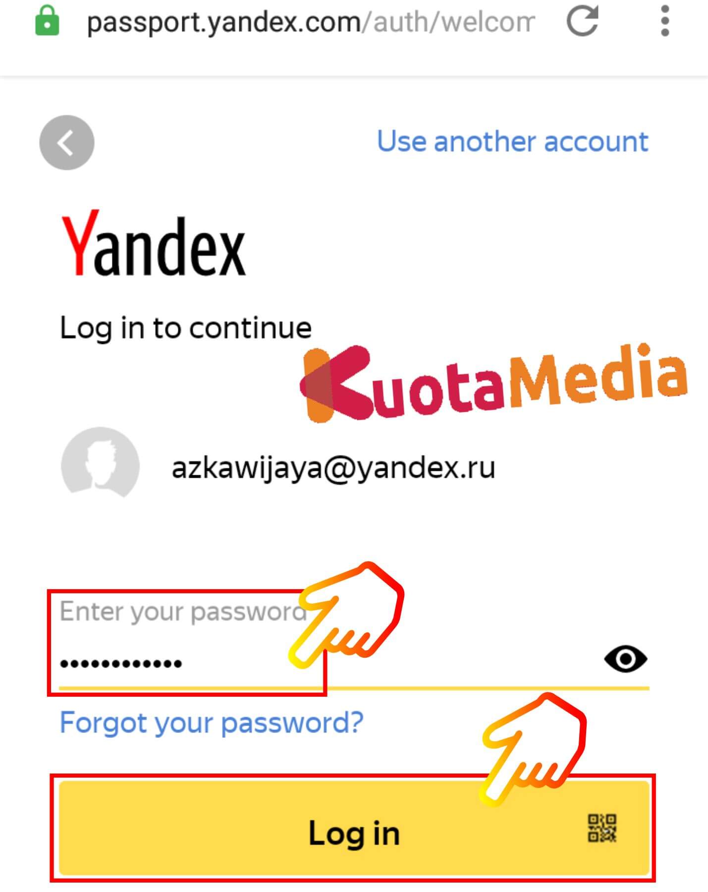 Cara merubah Bahasa Yandex di Android