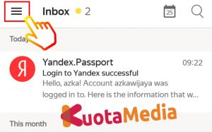 Cara Login Email Yandex Logout Email Di HP 8