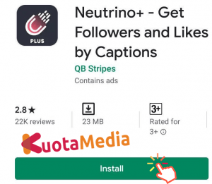 Aplikasi Tambah Follower Instagram Neotrino 1