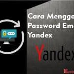 Cara Mengganti Password Email Yandex Di HP Via Browser