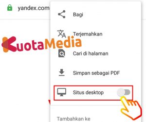 Cara Mengganti Password Email Yandex Di HP Via Browser 4