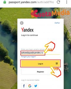Cara Mengganti Password Email Yandex Di HP Via Browser 6