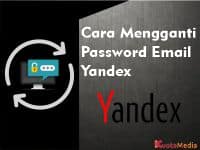 Cara Mengganti Password Email Yandex Di HP Via Browser
