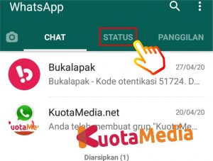 Cara Upload Status Lagu Musik di WhatsApp 10