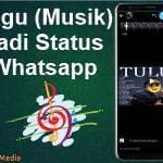 Cara Upload Status Lagu Musik di WhatsApp
