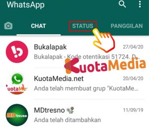 Cara Upload Status Lagu Musik di WhatsApp 3