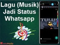 Cara Upload Status Lagu Musik di WhatsApp