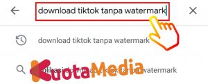 Cara Download Video Tiktok Tanpa Watermark tulisan tiktok Online 12