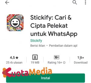 Daftar Aplikasi Pembuat Stiker Di Whatsapp 10