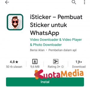 Daftar Aplikasi Pembuat Stiker Di Whatsapp 9