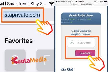 Cara Melihat Postingan Instagram yang Di Private Tanpa Follow 4