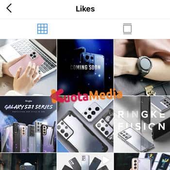 Cara Melihat Postingan yang Kita Like di Instagram 3
