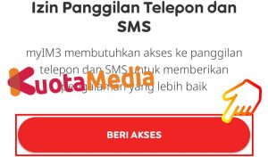 Cara Transfer Kuota Internet Indosat IM3 Mentari Melalui Aplikasi MyIM3 2