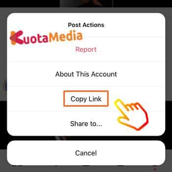 Cara Copy Paste Caption Instagram Dengan Tanpa Aplikasi 2