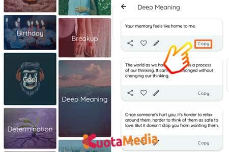 Cara Copy Paste Caption Instagram Dengan Tanpa Aplikasi 7