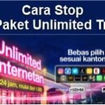 Cara Stop Paket Unlimited Tri