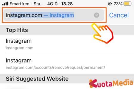 Cara Menyalin URL Akun Instagram Sendiri 1